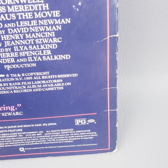 Laserdisc ~ SANTA CLAUS THE MOVIE Dudley Moore, John Lithgow 1985 - Picture 11 of 16